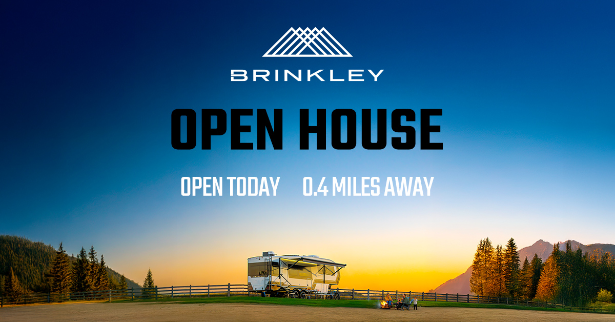 Brinkley RV Factory Open House Event (0.4 Miles From Elkhart Fairgrounds)