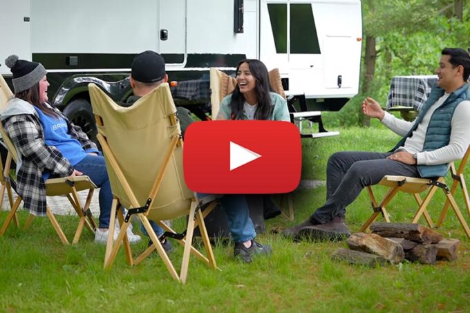 Camping Campfire Friends