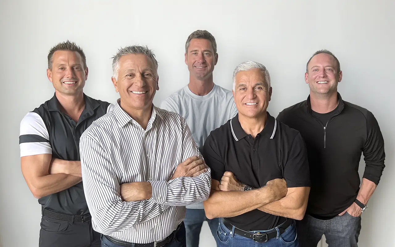 Brinkley Co-Owners: Ryan Thwaits, Micah Staley, Nate Goldenberg, Ron Fenech, & Bill Fenech