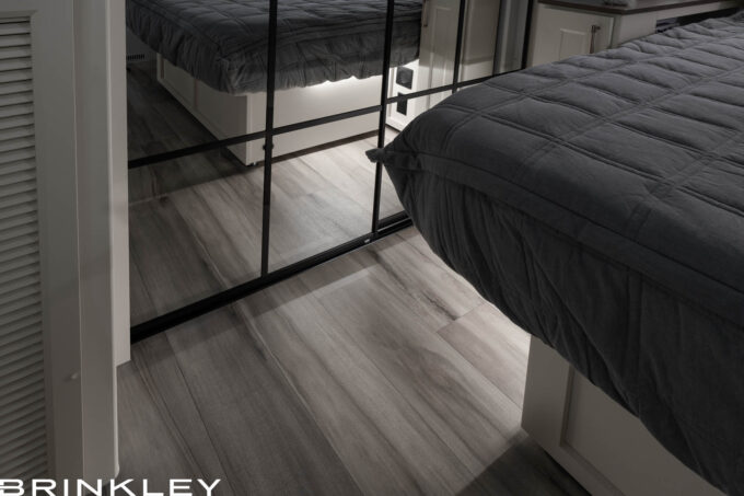 | Model R Full Profile Fifth Wheel Line 64 Model R Fifth Wheels Bedroom Motion Lighting 2027 Brinkley RV