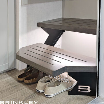 2024 Brinkley RV Model Z 2900 Entry Floating Steps & Shoe Storage