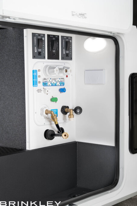 On-Command RV Utility Center with Water Fill Hose