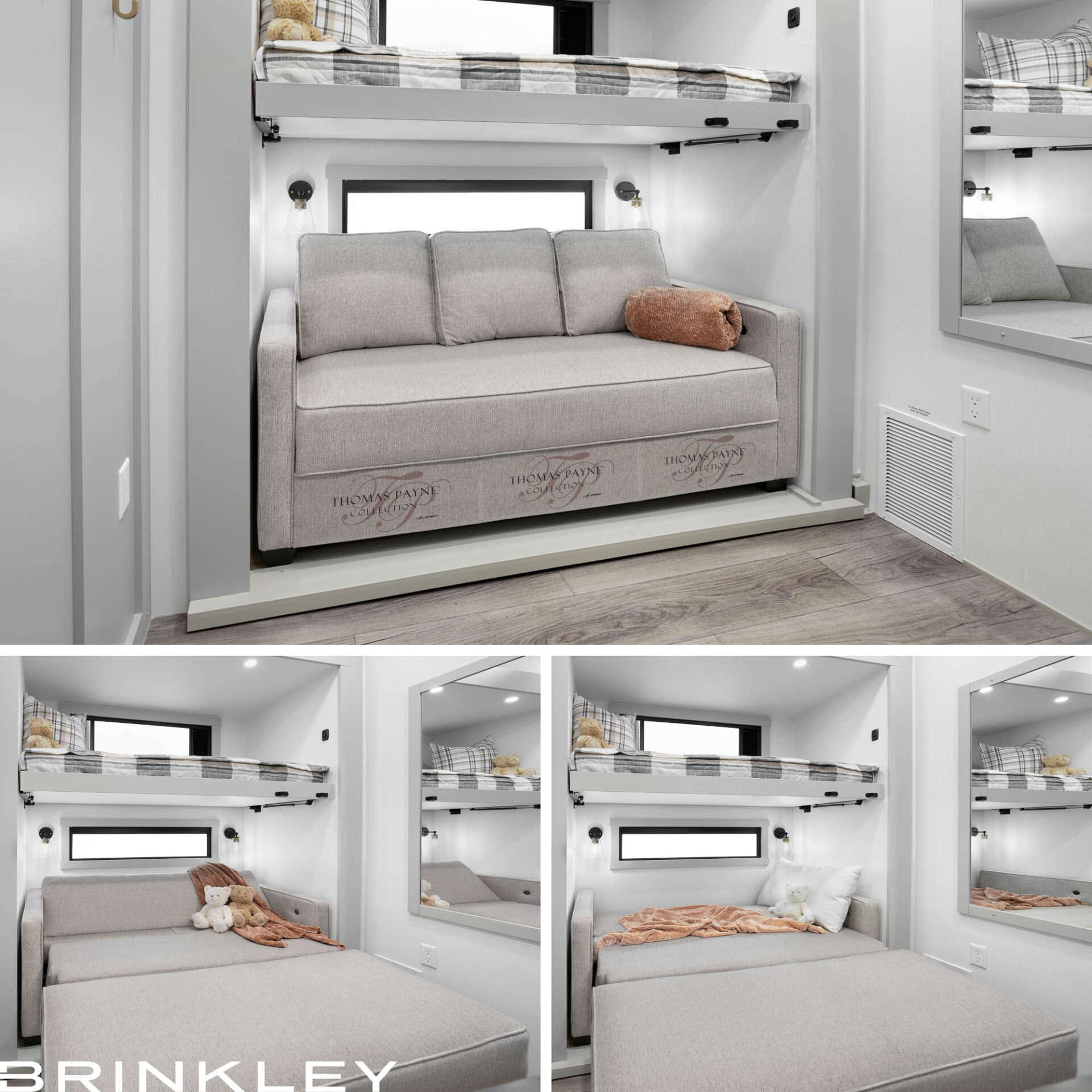 | Model Z 3610 Fifth Wheels 32 Optional Trifold w/ Reclining Back