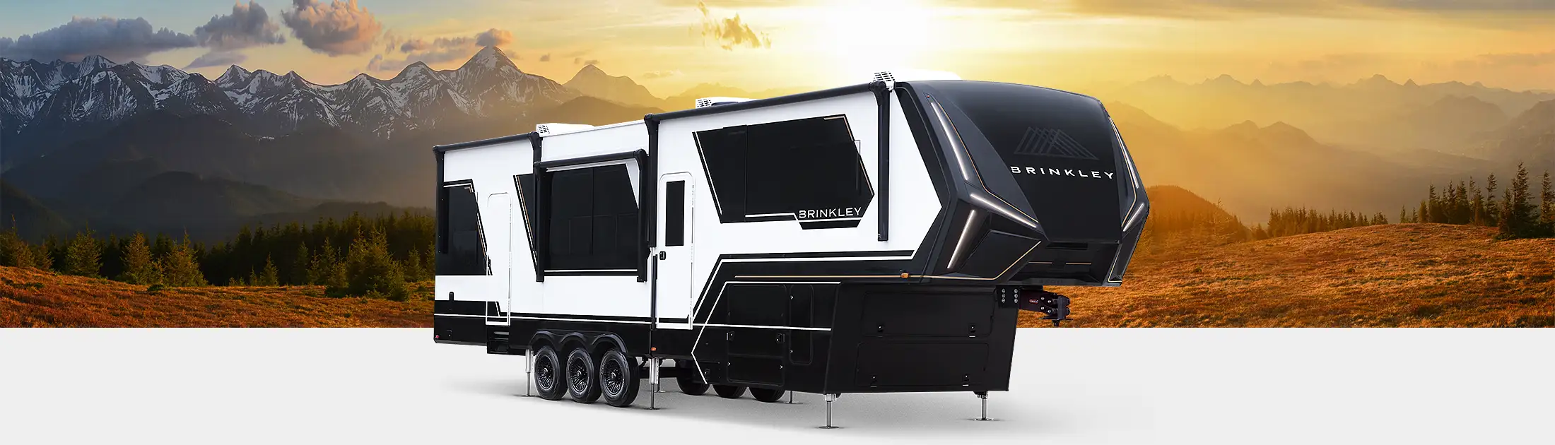 Model G Fifth Wheel Toy Hauler Line 1 Model G Luxury Fifth Wheel Toy Haulers by Brinkley RV