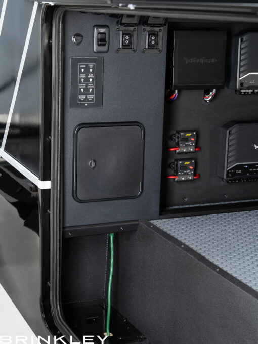 Model Gx 3500x Fifth Wheels Exterior Campside Controls 2026 Brinkley RV 0917