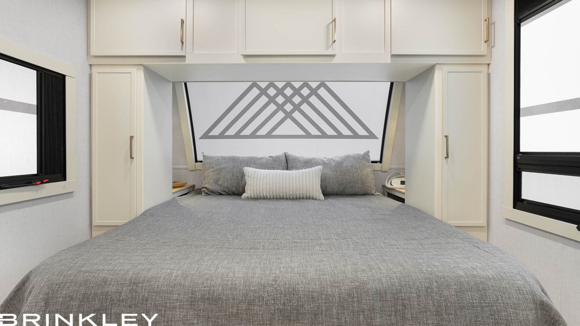 | Model I Travel Trailer Line 50 Luxury Travel Trailer with Premium King Bed & Picture Perfect front Window (I 235 only)