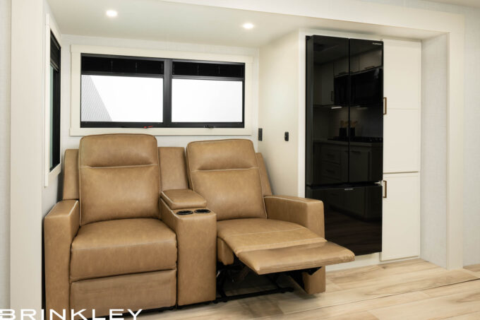 | Model I 265 Travel Trailers 15 Theater Seating with Recliners