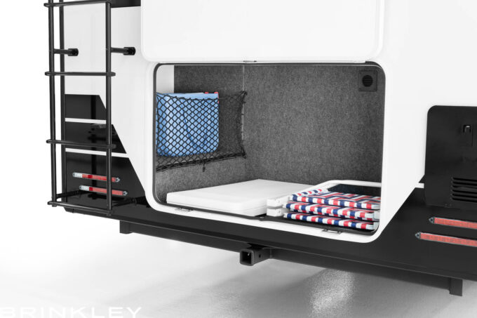 Travel Trailers with lots of storage for Camping Gear