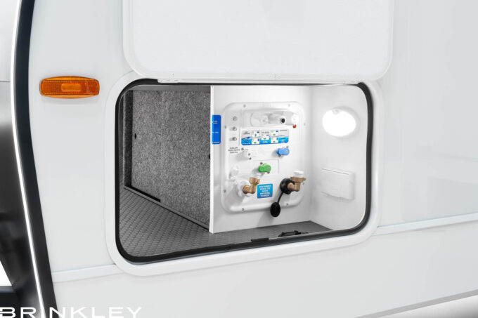 Model Ix 20x Travel Trailers Basement Cargo Docking Utility Center 2026 Brinkley RV 5192