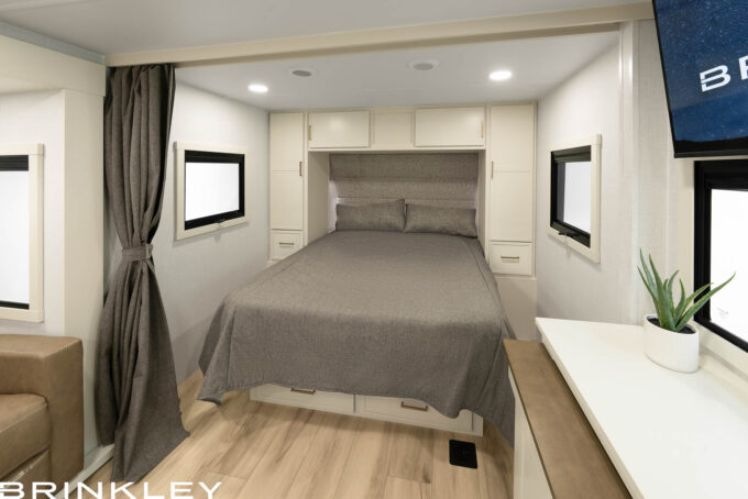 Model Ix 23x Travel Trailers Bedroom Main 2026 Brinkley RV 0859