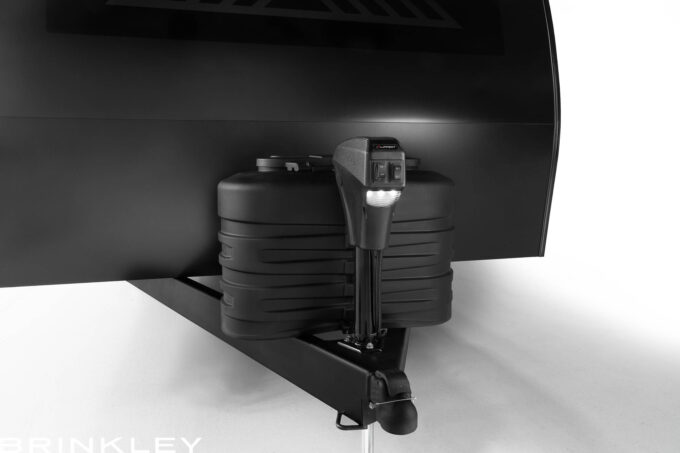 Model Ix 23x Travel Trailers Exterior Power Jack LP Cover 2026 Brinkley RV 2214