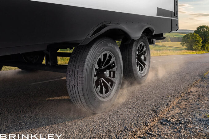 Model Ix 23x Travel Trailers Exterior Wheels Tires 2026 Brinkley RV 2343