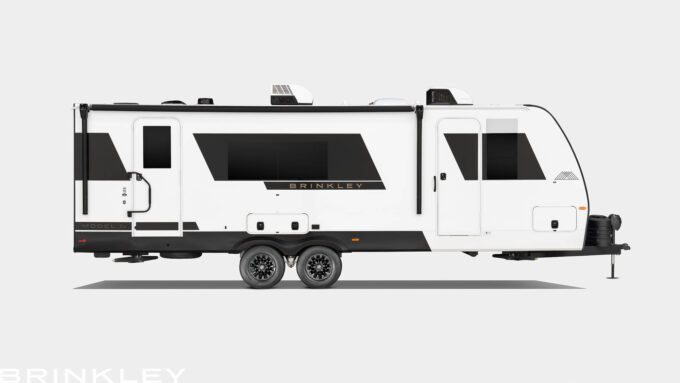 | Model I 26x Travel Trailers 32 Model Ix 26x Travel Trailers Exterior Campside Profile 2027 Brinkley RV 6959