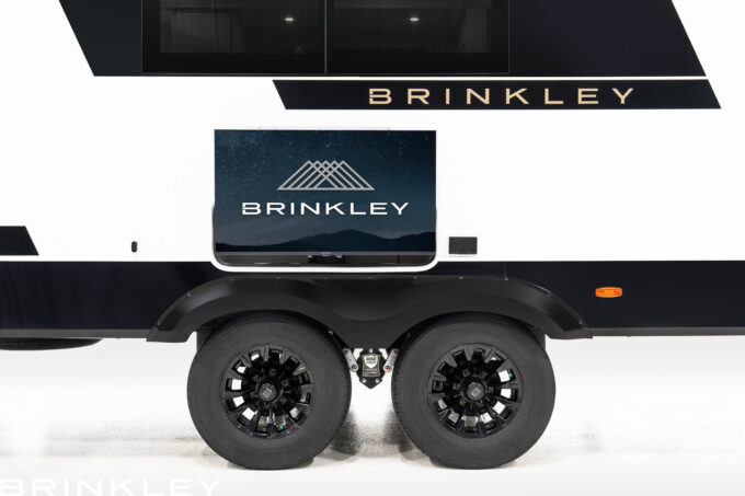 | Model I 26x Travel Trailers 33 Model Ix 26x Travel Trailers Exterior Campside TV 2027 Brinkley RV 6881