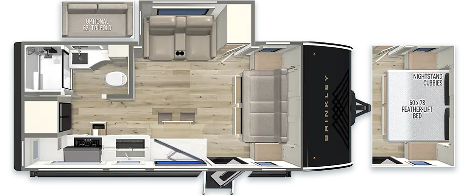 2027 Small Lightweight Travel Trailers Floorplan Ix 20