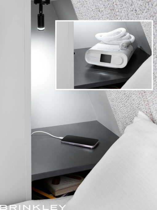 Dual Nightstand Nooks (CPAP Ready)