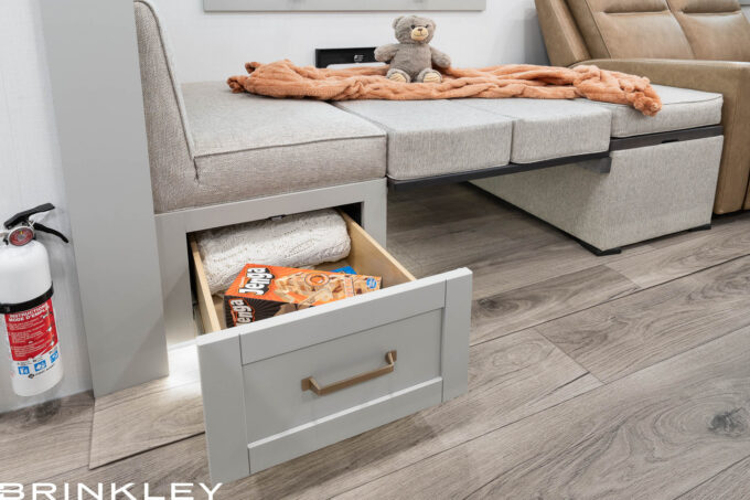 Model Z AIR 315 Travel Trailers Dining Room Sleeper Dinette Storage 2026 Brinkley RV Model Z AIR Travel Trailers